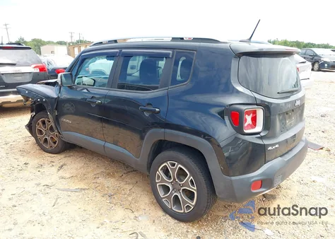 2017 Jeep Renegade Limited 4X4 from USA, damaged, VIN ZACCJBDB6HPE92122